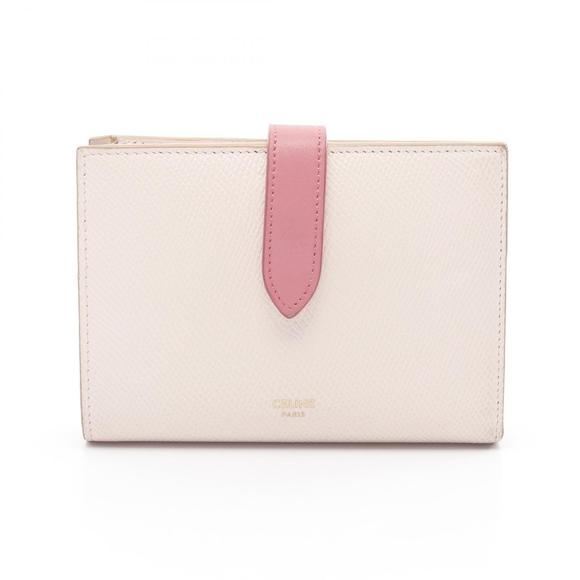 Celine Wallet Leather Bifold Pink - Picture 1 of 7